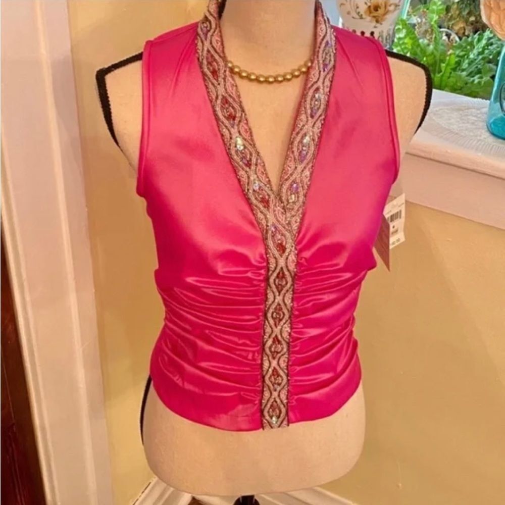 *Neiman Marcus* NWT!! Tadashi Pink Sz 6 Formal Jewels